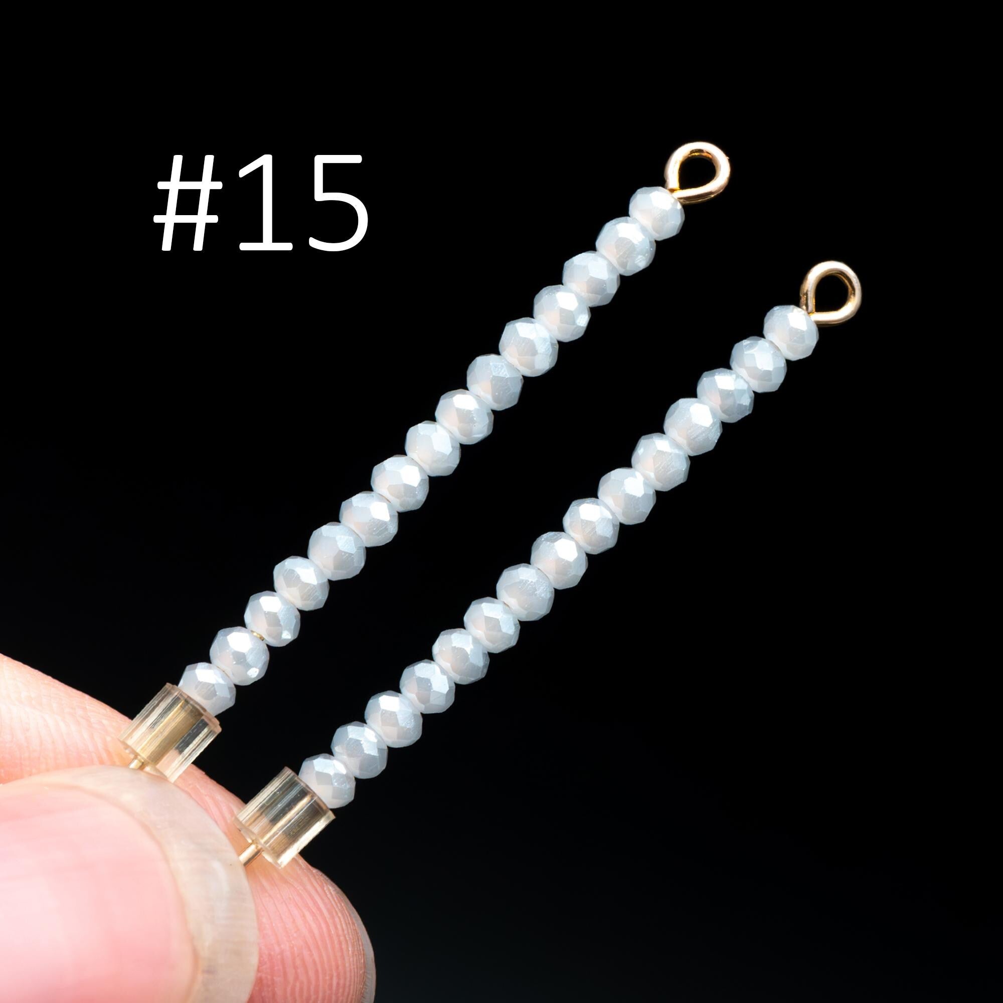 150 beads Crystal Faceted Rondelle Beads 2mm, Tiny Size Glass Spacer Beads-(BZ02)